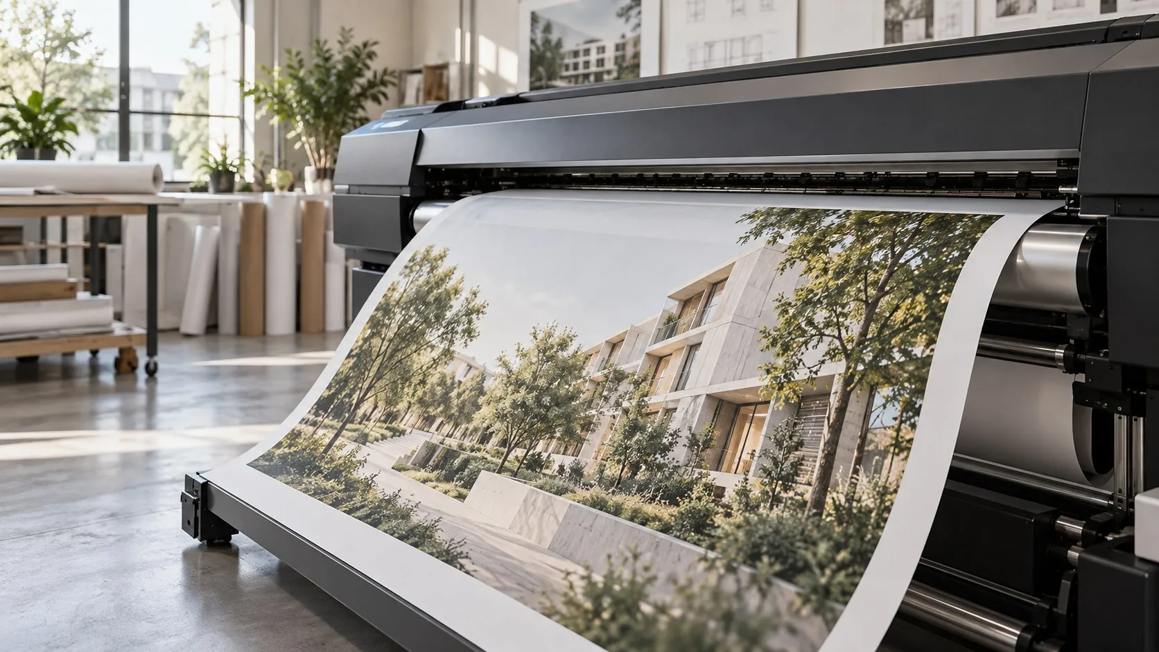 Visualisierung: Posterdruck